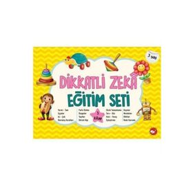 Dikkatli Zeka Eğitim Seti 3 Yaş 3. Kitap