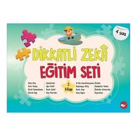 Dikkatli Zeka Eğitim Seti 4 Yaş 2. Kitap