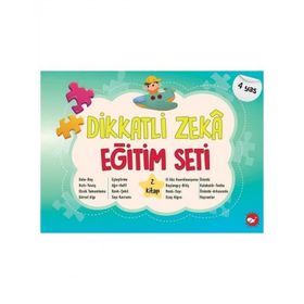 Dikkatli Zeka Eğitim Seti 4 Yaş 2. Kitap