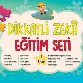 Dikkatli Zeka Eğitim Seti 4 Yaş 2. Kitap