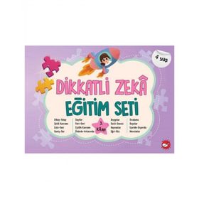 Dikkatli Zeka Eğitim Seti 4 Yaş 3. Kitap