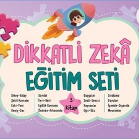 Dikkatli Zeka Eğitim Seti 4 Yaş 3. Kitap