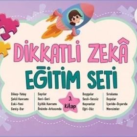 Dikkatli Zeka Eğitim Seti 4 Yaş 3. Kitap