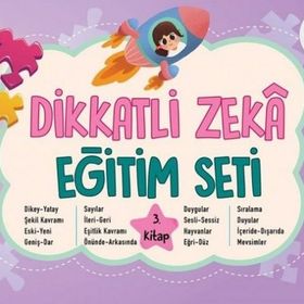 Dikkatli Zeka Eğitim Seti 4 Yaş 3. Kitap