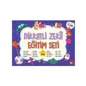 Dikkatli Zeka Eğitim Seti 5 Yaş 1. Kitap