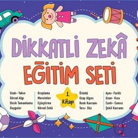 Dikkatli Zeka Eğitim Seti 5 Yaş 1. Kitap