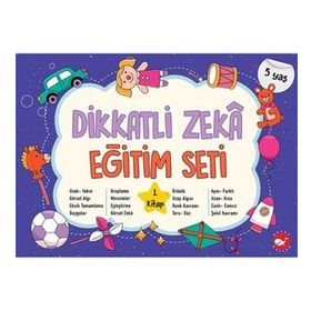 Dikkatli Zeka Eğitim Seti 5 Yaş 1. Kitap