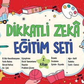Dikkatli Zeka Eğitim Seti 5 Yaş 2. Kitap