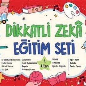 Dikkatli Zeka Eğitim Seti 5 Yaş 2. Kitap