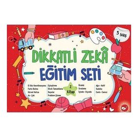 Dikkatli Zeka Eğitim Seti 5 Yaş 2. Kitap