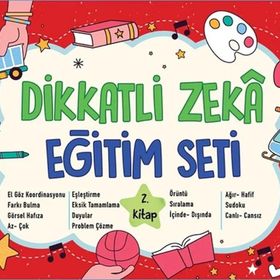 Dikkatli Zeka Eğitim Seti 5 Yaş 2. Kitap