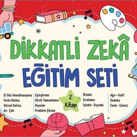 Dikkatli Zeka Eğitim Seti 5 Yaş 2. Kitap