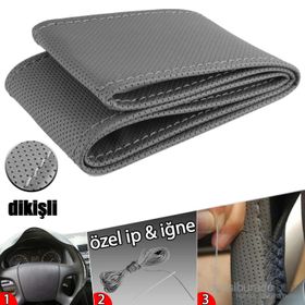 Dikmeli Delikli Direksiyon Kılıfı