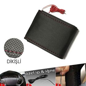 Dikmeli Delikli Direksiyon Kılıfı