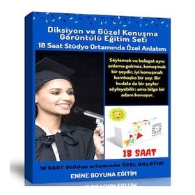 Diksiyon ve Güzel Konuşma Görüntülü Eğitim Seti