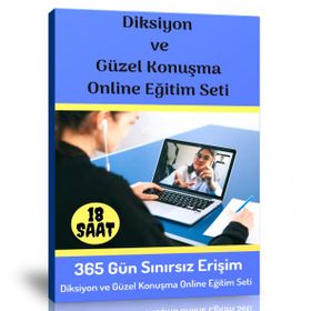 Diksiyon ve Güzel Konuşma Online Eğitim Seti