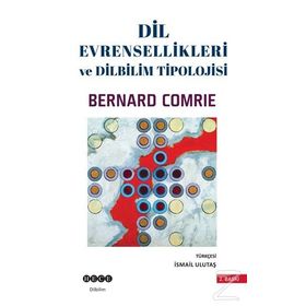 DIL EVRENSELLIKLERI VE DILBILIM TIPOLOJISI - BERNARD COMRIE