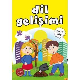 Dil Gelişimi Kitabı 3 + 4 + 5 Yaş - Beyaz Panda Yayınları
