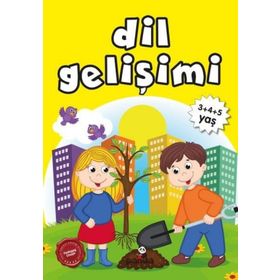 Dil Gelişimi Kitabı 3 + 4 + 5 Yaş - Beyaz Panda Yayınları