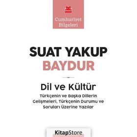 DIL VE KÜLTÜR - SUAT YAKUP BAYDUR (ISBN:979759899701)