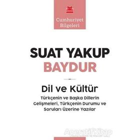 DIL VE KÜLTÜR - SUAT YAKUP BAYDUR (ISBN:979759899701)