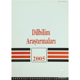 DILBILIM ARAŞTIRMALARI 2005 - KOLEKTIF
