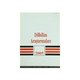DILBILIM ARAŞTIRMALARI 2005 - KOLEKTIF