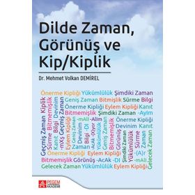 Dilde Zaman Görünüş ve Kip Kiplik - Pegem Yayınları