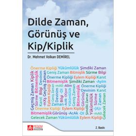 Dilde Zaman Görünüş ve Kip Kiplik - Pegem Yayınları