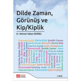 Dilde Zaman Görünüş ve Kip Kiplik - Pegem Yayınları