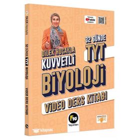 Dilek Hocayla 32 Günde TYT Biyoloji Video Ders Kitabı F10 Yayınları