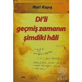 DI'LI GEÇMİŞ ZAMANIN ŞİMDİKİ HALI - NURI KAYIŞ