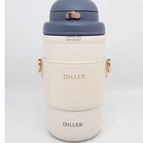 Diller 8990 Beyaz 580 ml Taşıma Askılı Termos