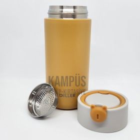 Diller 8992 Turuncu 420 ml Çelik Termos