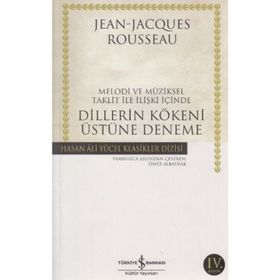 Dillerin Kökeni Üstüne Deneme - Jean Jacques Rousseau