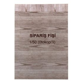 Dilman 1-50 Otokopili 2 Nüsha Sipariş Fişi