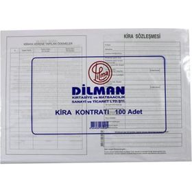 Dilman 100'lü Pk Kira Kontratı