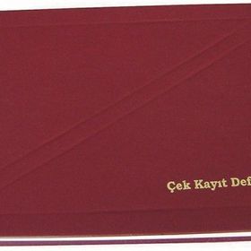 Dilman 1405 17x24 96 Yaprak Ciltli Çek Kayıt Defteri