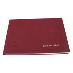 Dilman 1405 17x24 96 Yaprak Ciltli Çek Kayıt Defteri