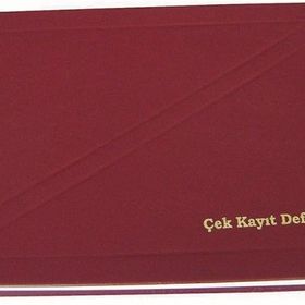Dilman 17x24 48 Yaprak Çek Kayıt Defteri