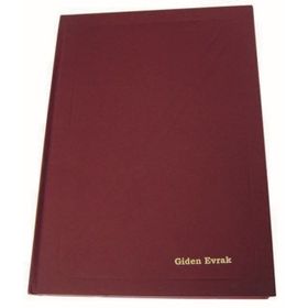 Dilman 192 Yaprak Ciltli Giden Evrak Defteri