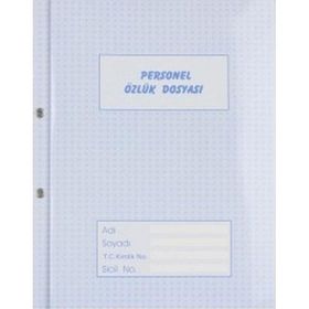 Dilman 24x32 cm 25 Adet Telli Personel Özlük Dosyası