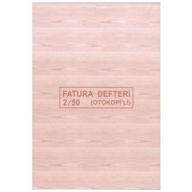 Dilman 2/50 2 Nüsha Otokopili Fatura