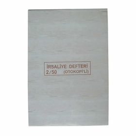 Dilman 2x50 Otokopili 2 Nüsha İrsaliye Defteri