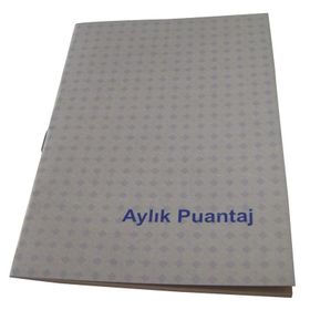 Dilman 36.01.051.034 Aylık Puantaj Defteri