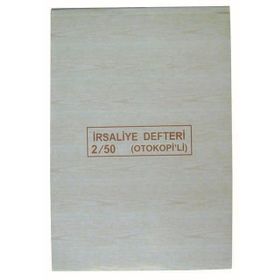 Dilman 4114 2/50 2 Nüsha İrsaliye Defteri