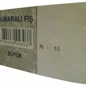 Dilman 4303 7.5x13 Büyük Numaralı Fiş