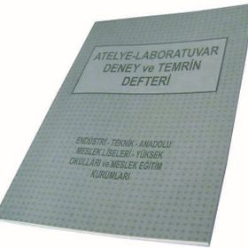 Dilman 5337 20x28 40 Yaprak Karton Kapak Atelye Temrin Defteri