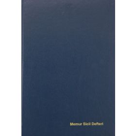 Dilman 5347 22x32 96 Yaprak Ciltli Memur Sicil Defteri