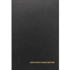 Dilman 5348 22x32 96 Yaprak Ciltli Onur Kurulu Karar Defteri